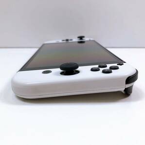 160【中古】Nintendo Switch 本体 HEG-001 有機ELモデル Joy-Con ホワイト ニンテンドースイッチ 箱付き 動作確認 初期化済み 現状品 の画像6