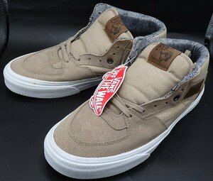 新品 Vans ハーフキャブ 25.5 ベージュ