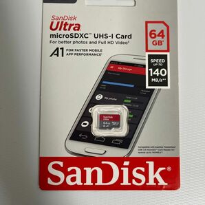 サンディスク SanDisk 64GB マイクロSDカード 140MB 海外パッケージ品 microsdカード