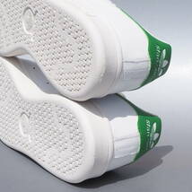 デッド!! 希少!! 新品 US 7 ・25cm 2014年製 adidas STAN SMITH スタンスミス 白ｘ緑 天然皮革_画像7