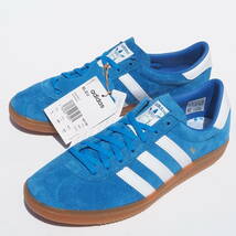 デッド!! US 8 / 26cm 新品 海外限定 2021年製 adidas BLUE ブルー 青 スエード x ガムソール_画像2