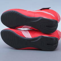 美品!! US 11/ 29cm レア!! FIA公認 PUMA FIA SL TECH Racing Shoes Red 赤レザー ドライビングシューズ MOTORSPORT_画像6