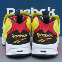 美品!! 14年製 US 9/ 27cm Reebok INSTAPUMPFURY OG リーボック インスタ ポンプフューリー シトロン_画像4