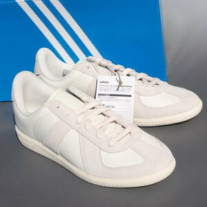 デッド!! US 9 1/2/ 27,5cm 新品!! 限定 22年製 adidas Originals BW ARMY ジャーマントレーナー 白 天然皮革/合成皮革