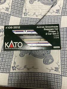 KATO#106-3512 Amtrak Smoothside 2両セットNゲージ 