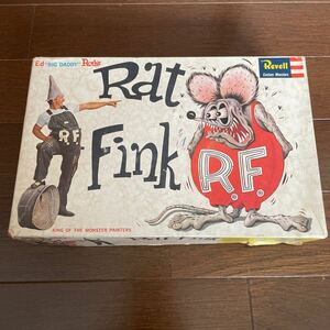 当時物 1963年 Revell OUTLAW アウトロー road agent bigdaddy エドロス プラモデル RATFINK edroth ラットフィンク rat fink