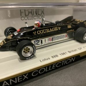 スパーク Spark プラネックスコミュニケーションズ別注 1/43 LOT-SPK-88B-NM ロータス 88B #12 1981イギリスGP ナイジェル・マンセルの画像6