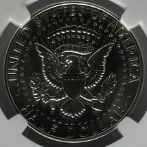 1964年 50C HALF DOLLAR 銀貨 アメリカ ケネディ大統領 PF68 シルバー 硬貨 アンティーク モダンコイン 資産保全 投資 _画像2