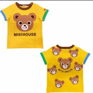 ミキハウス 半袖Tシャツ　プッチー うさぎ　90-120cm予約可能　日本製 男の子　女の子