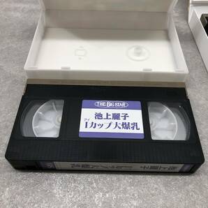 030 A) ※現状・ジャンク※ VHS 池上麗子 /本当はIカップなの Iカップ大爆乳 巨美乳伝説 3本セット ビデオテープの画像4