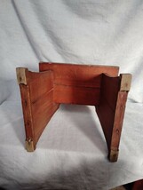 踏み台　昭和レトロ　アンティーク 古道具 木製 古家具 椅子 花台 インテリア_画像7