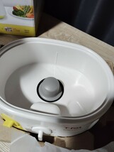 T-fal スチームクッカー s07 ティファール 電気蒸し器 調理器具 イージースチーム美味しい蒸し料理 手軽 簡単掃除 _画像5