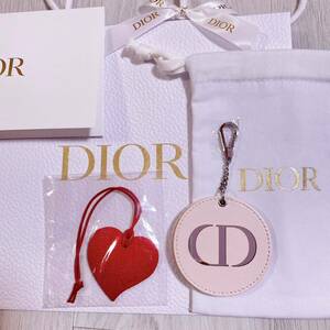 ディオール　ノベルティ　非売品　ミラー　チャーム　巾着　セット　dior クリスチャンディオール