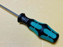 Wera 【ロングドライバー】 イジリ止め穴付き TORX 367BO / TX20 × 300mm_画像2