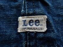 60's 70's ヴィンテージ LEE リー デニム カバーオール ジャケット ユニオン メイド イン USA 大きめサイズ VINTAGE UNION MADE DENIM _画像2