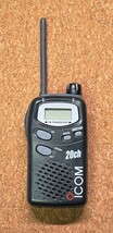 ICOM アイコム 20ch 特定小電力トランシーバー IC-4008W 20チャンネル 動作良好_画像2