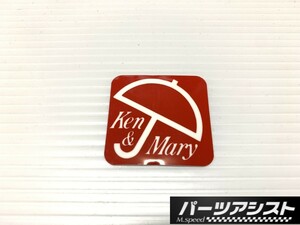 ★ KEN＆MARY ケンメリ ステッカー サイズ 小 ★ パーツアシスト製 シール インテリア 雑貨 GC110 KGC110 KPGC110 GT GTX GTR GT-R 旧車