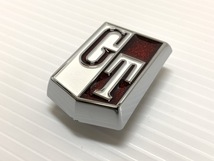 ■ハコスカ 4ドアセダン フロント フェンダー エンブレム GTR / サイド レッド 赤 前後期 GT GT-R GC10 KGC10 45年 46年 47年_画像3