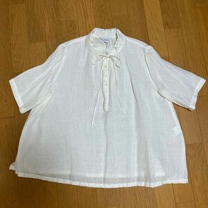 LOISIR gran Gigli nen блуза 2 -слойный Flare цвет блуза белый 