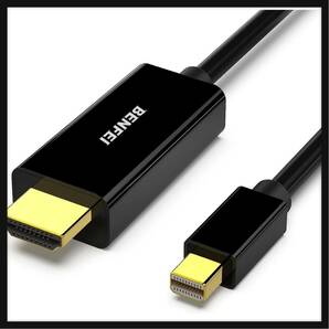 【開封のみ】BENFEI ★Mini DisplayPort - HDMI ケーブル、1.8m Mini DP - HDMI ケーブル (Thunderbolt 2互換) MacBook Air/Pro、Surface 