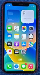 iPhone XR SIMフリー　レッド　128GB 訳あり中古品　本体のみ