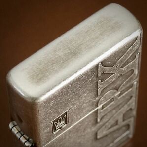 【 特別出品 】1円スタート 新品未使用 2018年 LARK Vintage Zippo ラーク ビンテージ ジッポー Silver 限定品の画像5