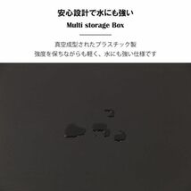 収納ベンチ 屋外 防水 物置 おしゃれ 収納ボックス ストッカー 収納庫 ゴミ箱 コンテナ ベランダ 庭 玄関 YDB824_画像8