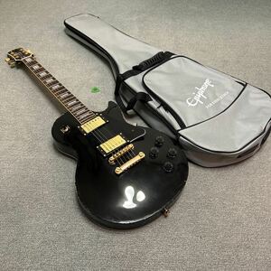 epiphone by Gibson Les Paul custom BLACK BEAUTY エピフォン　ギブソン　レスポール カスタム　ジャンク扱い lespaul