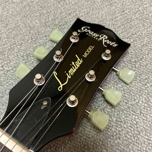 grass roots by navigator ESP Les Paul standard CS グラスルーツ ナビゲーター レスポール スタンダード ジャンク扱い lespaul 虎目 の画像4