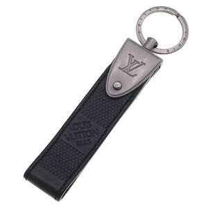 Louis Vuitton Key Ring Damian Finish Port Cle Dragonne M66496 Используется держатель ключей Charm Black Men's