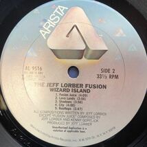 The Jeff Lorber Fusion ジェフ・ローバー・フュージョン ウィザード・アイランド WIZARD ISLAND LP レコード 5点以上落札で送料無料h_画像4