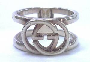 Gucci взаимодействует G кольцо серебро 10