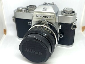 Nikon ニコン Nikomat EL 一眼レフ フィルムカメラ　レンズ NIKKOR 50㎜ 1：2 