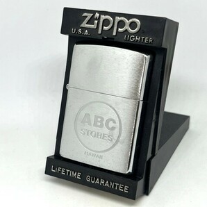 【未使用 保管品】ZIPPO ジッポー ライター 1995年製 ABC STORE HAWAII ハワイ ハードケース付の画像1