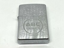 【未使用 保管品】ZIPPO ジッポー ライター 1995年製 ABC STORE HAWAII ハワイ ハードケース付_画像2