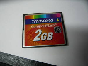 動作保証！Transcend CFカード 2GB