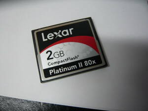  operation guarantee!Lexar CF card 2GB