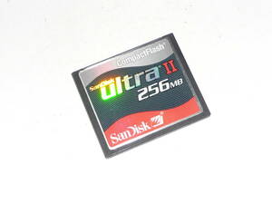 動作保証！SanDisk ultraⅡ CFカード 256MB