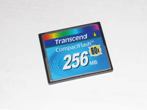 動作保証！Transcend　CFカード 256MB