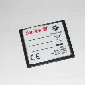 動作保証！SanDisk CFカード 512MB ①の画像2