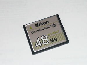 動作保証！Nikon CFカード 48MB EC-48CF