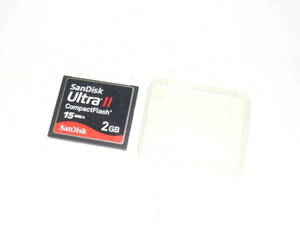  operation guarantee!SanDisk UltraⅡ CF card 2GB