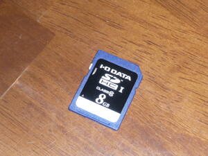  operation guarantee!I*O DATA SDHC 8GB Class ⑩