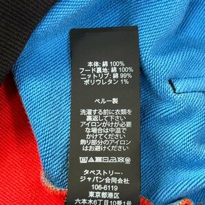 希少レア/L相当★コーチ/COACH シグネチャー総柄 マルチカラー パッチワーク パーカー プルオーバー 春 メンズ 青赤緑黒オレンジの画像10