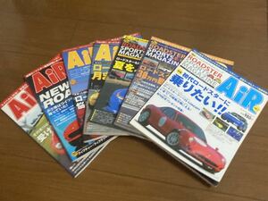 マツダ　ロードスター　雑誌　Air ロードスター・スポーツ・マガジン　エアー　NA NB NC 1〜7