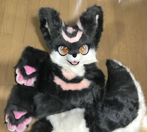 即日発送 着ぐるみ フルスーツ コスプレ ファースーツ kigurumi fursuit ぬいぐるみ　コスチューム アトラク マスク ケモノ