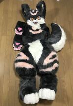 即日発送 着ぐるみ フルスーツ コスプレ ファースーツ kigurumi fursuit ぬいぐるみ　コスチューム アトラク マスク ケモノ_画像2