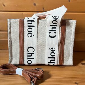 【新品】Chloe クロエ トートバック WOODY TOTE 