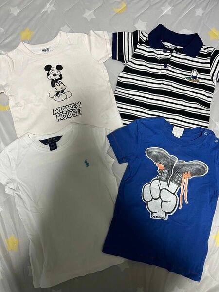 100 Tシャツ 半袖 まとめ売り DIESEL POLO BREEZE ミッキー