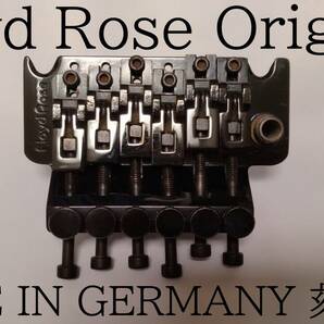 【Floyd Rose】Original ブラック MADE IN GERMANY刻印有り 本家ドイツ製フロイドローズオリジナルの画像1